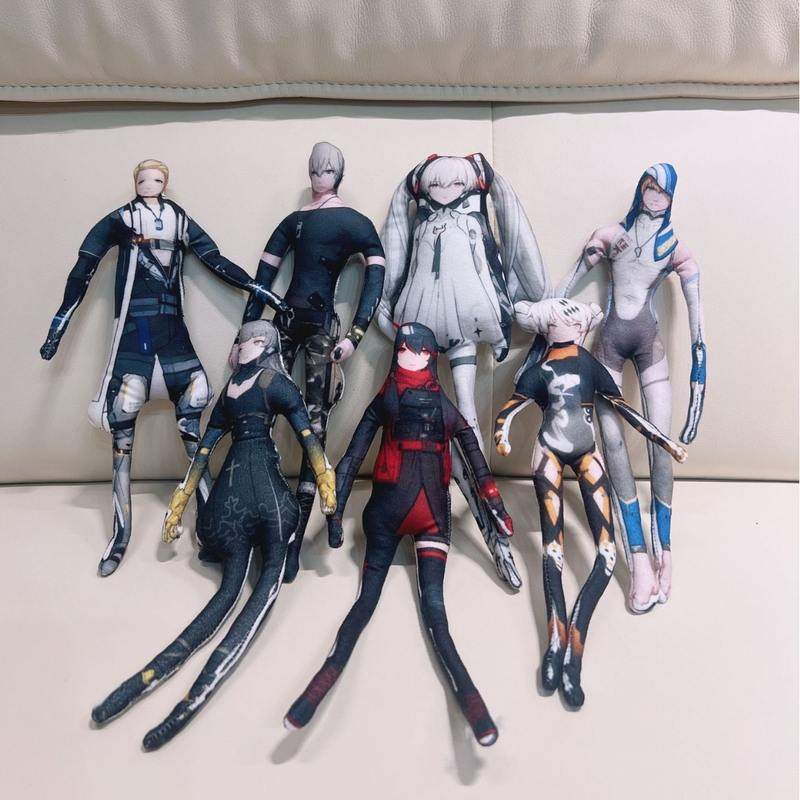 战双帕弥什内置造型卡瓦干玩偶抽象尼可任意娜露铁丝老鼠娜骨架