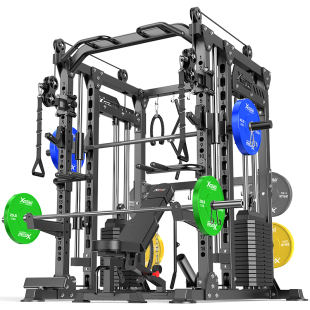 龙门架健身家用多功能史密斯综合训练器械一体深蹲卧推架健身器材
