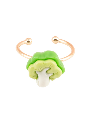 蔬菜戒指开口可调节仿真可爱百搭胡萝卜玉米青菜蘑菇百搭正品手饰