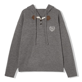 【149/件】EPTISON学院休闲风针织套装2025冬新款复古宽松两件套