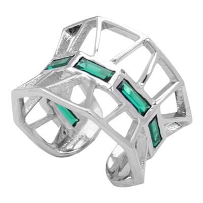 镜相TO戒指耳骨夹指节戒中性款