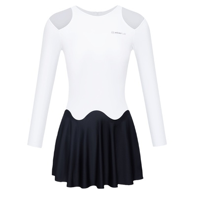 AquaPlay长袖连体泳衣女防晒速干