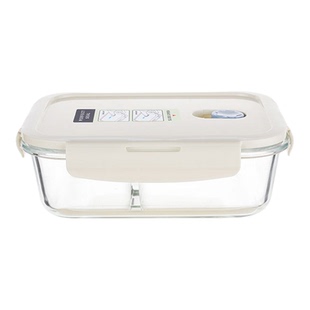 Glass Food Container: Microwave-Safe Meal Container