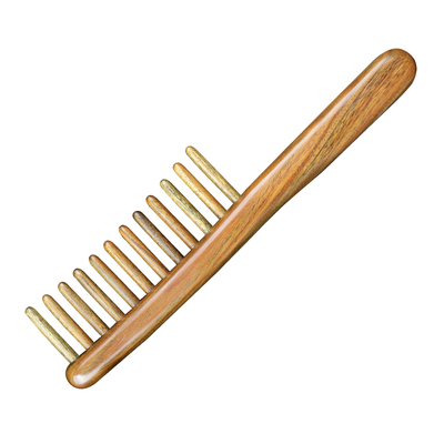 创意礼物天然头部经络按摩卷发梳