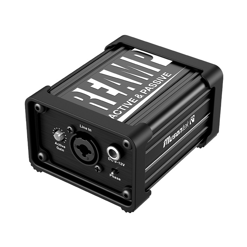 Musontek reamp盒reamper电吉他贝斯设备放大器舞台录音reamp box