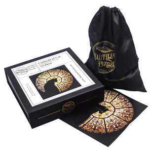 【官方授权】CathedralCat教堂猫拼图正版木质异形成人版带相框