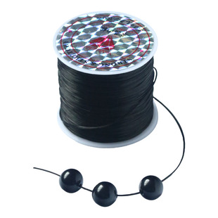 手链绳弹力线扁丝耐磨穿珠子的文玩珍珠专用皮筋水晶线绳串珠首饰