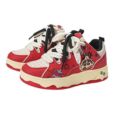 蜡笔小新动漫休闲面包板鞋