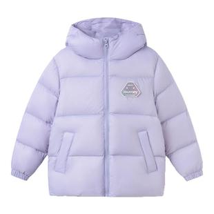巴拉巴拉儿童羽绒服女童三防外套大童2025冬装新款爆款品牌童装