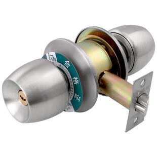 荣力斯球形锁房门锁室内卧室不锈钢球形门锁卫生间通用球型锁球锁