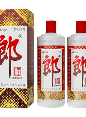 53度郎酒酱香型白酒1000ML
