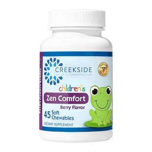 美国进口蛙小健儿童焦虑情绪舒缓片学生青少年易怒恐慌担忧压力