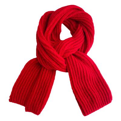 秋冬纯色韩版男女柔软围巾保暖