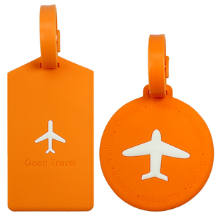 行李箱标识牌防丢旅行箱防盗硅胶行李牌吊牌挂牌拉杆箱姓名登机牌
