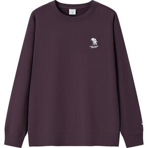 森马时尚绣花印花宽松情侣卫衣男