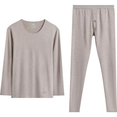 红豆情侣德绒发热保暖内衣套装