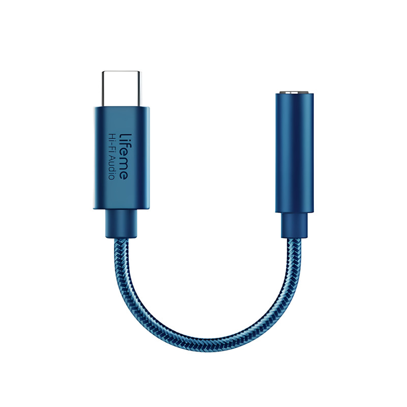 魅蓝lifeme解码耳放小尾巴31993耳机转接线type-c转3.5耳机转接线
