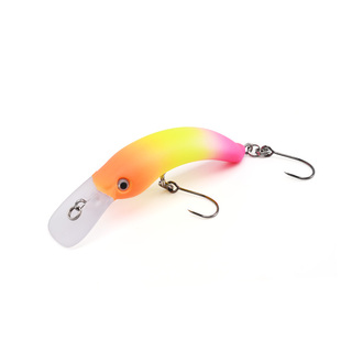 BLUX小馋虫弯弯鱼摇滚小胖微物路亚假饵3克溪流黑坑虹鳟马口鲈鱼