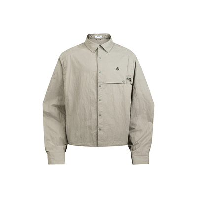 GuukaTech户外肌理感长袖衬衫