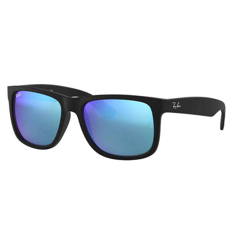 RayBan雷朋太阳镜彩膜反光镜面眼镜方形男女款墨镜0RB4165F可定制