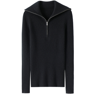 启超官方高端100%纯山羊绒衫