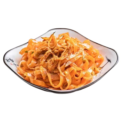 岐山擀面皮300g正宗陕西凉皮宝鸡特色方便美食香辣味红油面皮酸辣
