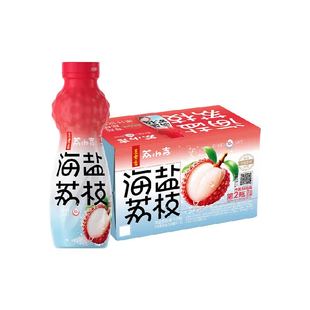【孟子义同款】王老吉王的荔汁海盐荔枝500ml*15瓶果汁饮料