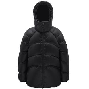 LINCCHIC金羽杰短款羽绒服女新款超轻亮彩连帽面包服外套女2324