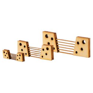 多比例diy手工椴木护栏模型板件道路隔离场景栏杆沙盘制作围栏