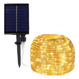 led太阳能软管灯带户外防水庭院装饰灯阳台花园树干发光管子灯串