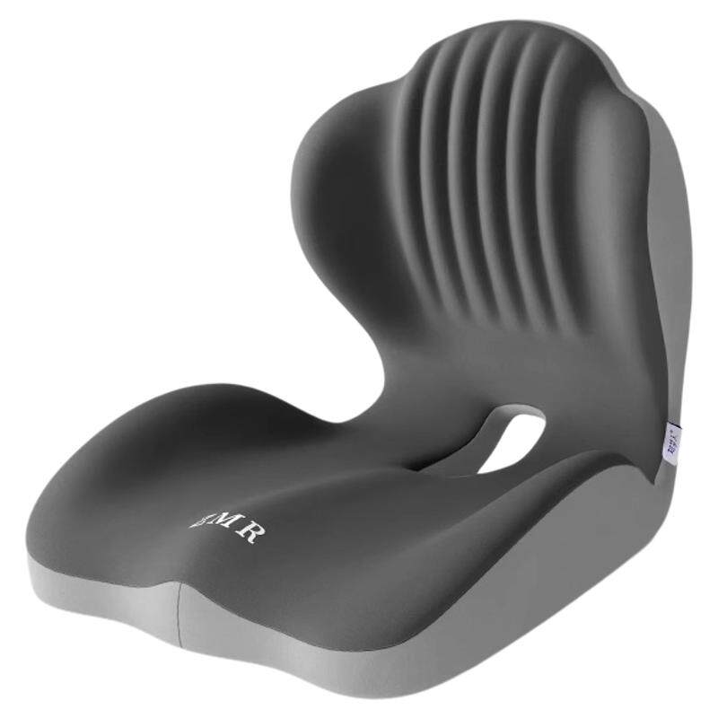 德国进口人体工学护腰坐垫办公室久坐不累神器靠垫靠背一体椅垫子