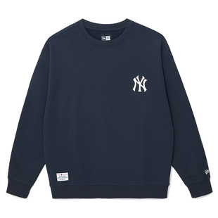 New Era纽亦华冬季新款刺绣套头衫男女运动休闲NY连帽卫衣百搭潮