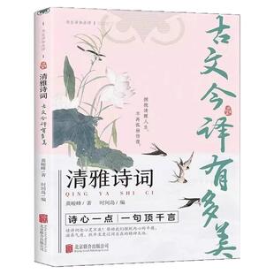 清雅诗词古文今译有多美正版书籍当白话文遇见古诗文词中国文学浪漫古诗词诗歌赏析提升写作技巧文学套装清雅诗词日诵一句出口成章