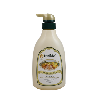 乖比比杏仁油婴儿洗发沐浴乳二合一宝宝男女孩童洗发洗澡沐浴露