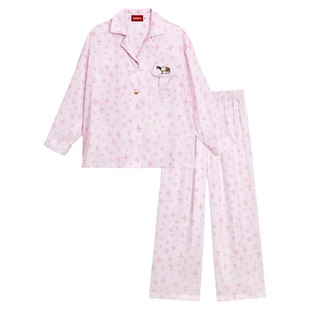 tbh野兽派家居马年限定星光缎家居服套装四季可外穿睡衣女冬