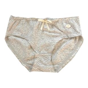 黛尔佳人可爱学生内裤女生包臀2026新款中腰透气7A纯棉裆三角短裤