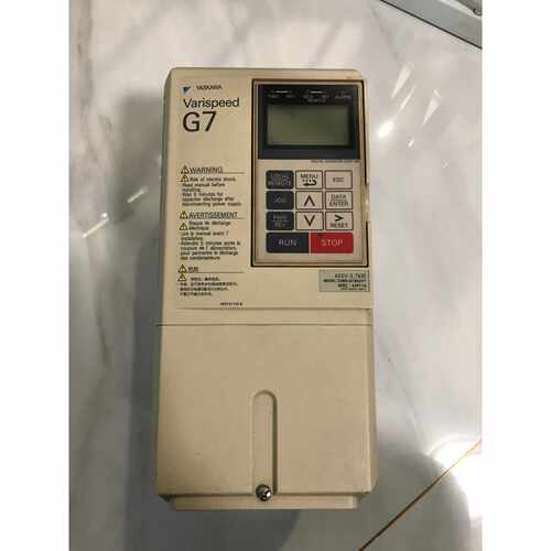 询价安川变频器CIMRG7B43P73.7kw功能正常