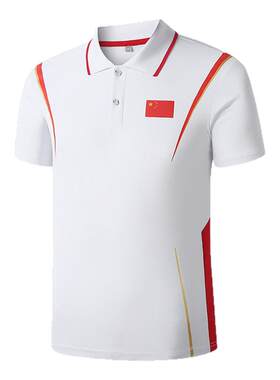 团队运动速干polo衫定制比赛队服