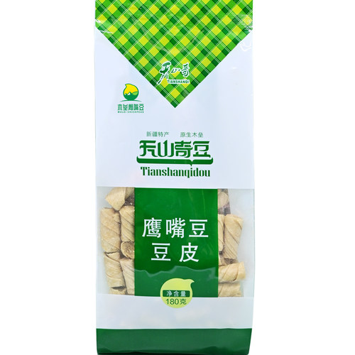 直采天山奇豆鹰嘴豆皮腐竹片纯素食新疆木垒特产