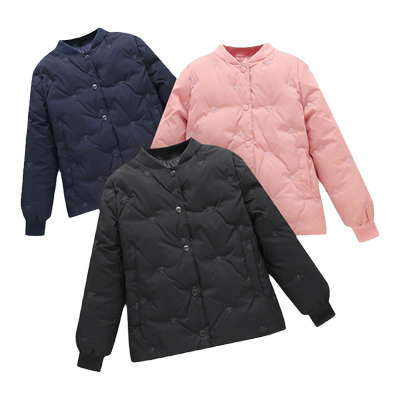 罗蒙儿童羽绒服高充绒加厚