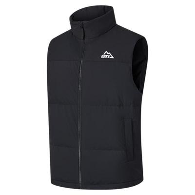 erke/鸿星尔克羽绒马甲背心男