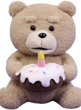 ted泰迪熊公仔玩偶大电影同款