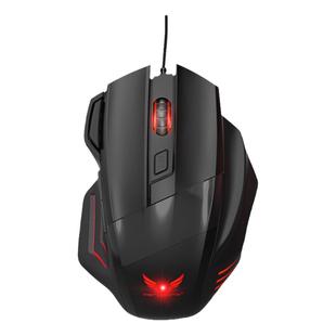 零点之约电竞网吧机械鼠标7键炫彩台式电脑笔记本通用静音