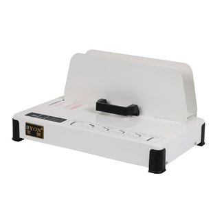 宝预BY390小型热熔装订机家用A4标书胶装机办公文件合同资料胶订机书籍书本封装机热熔封套热熔胶装订器50mm