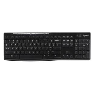 罗技K270无线键盘全尺寸多媒体家用笔记本台式机办公打字专用外设