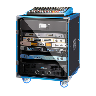 音响设备机柜家用机柜12U机柜家庭影院KTV专用机柜功放机柜音响柜