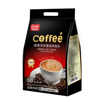 越南猫屎风味咖啡速溶咖啡粉条装