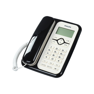 飞利浦CORD020固定电话座机2025新款办公室家用酒店商务有线坐机
