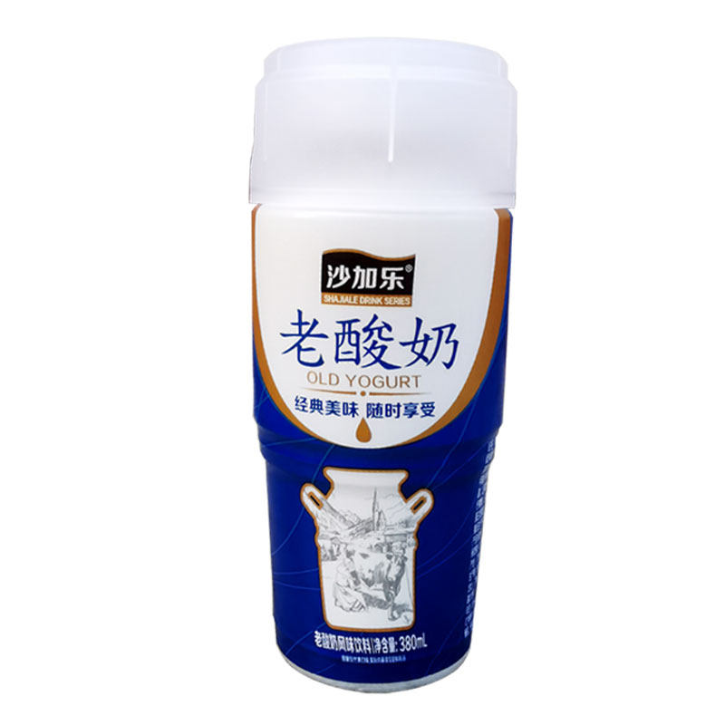 沙加乐原味老酸奶饮品含糖整箱