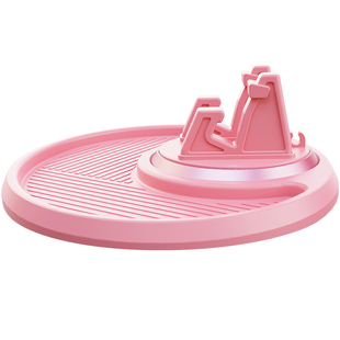 徕本手机车载支架汽车内女士专用2023新款导航手机架防滑垫固定